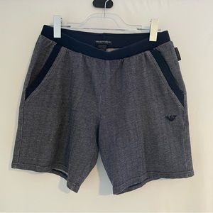 Emporio Armani herringbone shorts